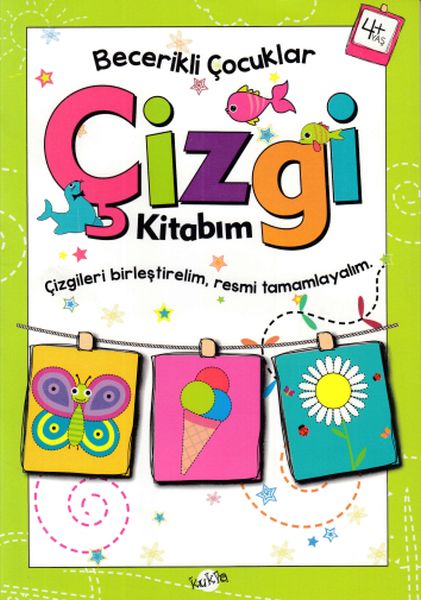Becerikli Çocuklar - Çizgi Kitabım (4+ Yaş)-zoom-