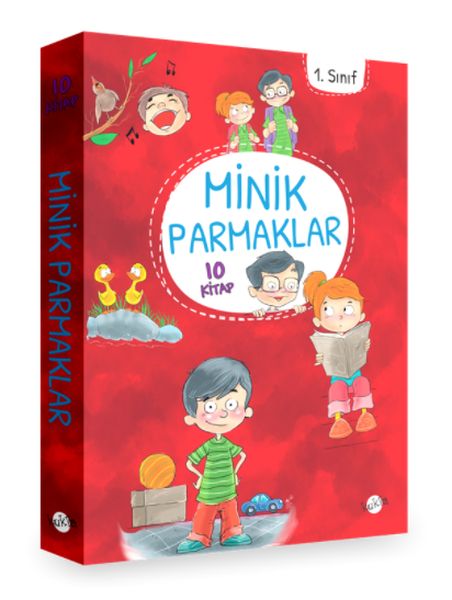 1. Sınıf Minik Parmaklar - 10 Kitap-zoom-