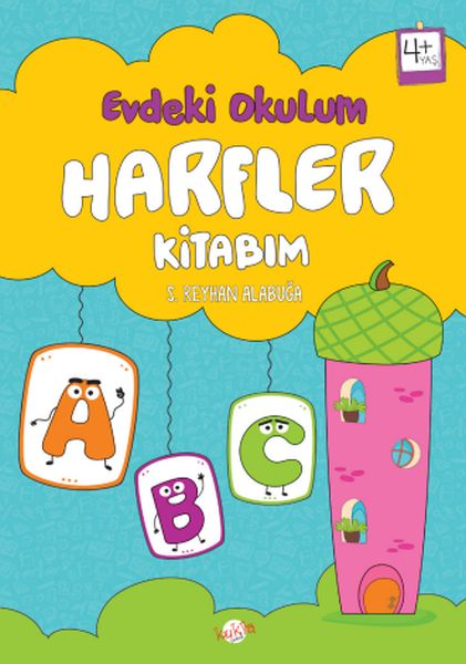 Evdeki Okulum Harfler Kitabım 4+Yaş-zoom-