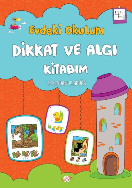 Evdeki Okulum Dikkat ve Algı Kitabım 4+Yaş-zoom-