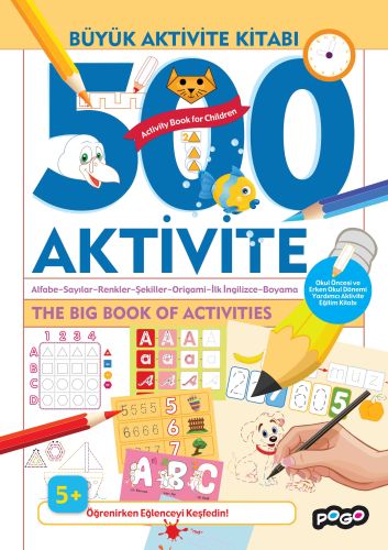 Büyük Aktivite Kitabı - 500 Zeka Oyunu-zoom-