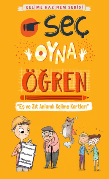 Kelime Hazinem Serisi - Seç - Oyna - Öğren Kartları-zoom-