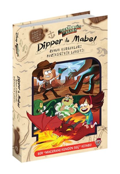 Disney - Esrarengiz Kasaba - Dipper ve Mabel - Zaman Korsanları Hazinesi'nin Laneti-zoom-
