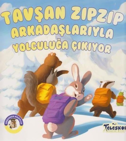 Tavşan Zıpzıp Arkadaşlarıyla Yolculuğa Çıkıyor - Ormandan Hikayeler-zoom-