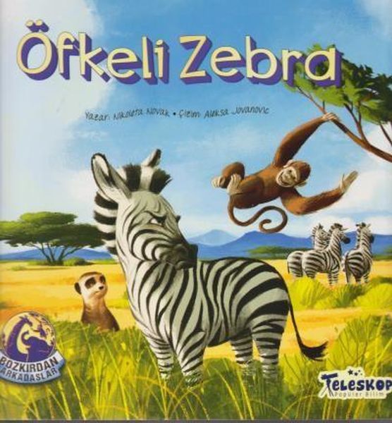 Öfkeli Zebra - Bozkırdan Arkadaşlar-zoom-