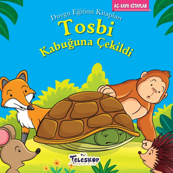 Tosbi Kabuğuna Çekildi - Duygu Eğitim Kitapları-zoom-