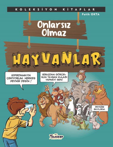 Koleksiyon Kitaplar - Onlarsız Olmaz Hayvanlar-zoom-