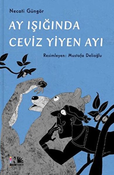 Ay Işığında Ceviz Yiyen Ayı-zoom-