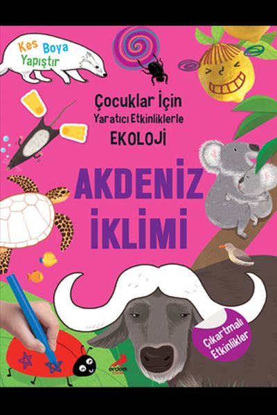 Akdeniz İklimi - Çocuklar İçin Yaratıcı Etkinliklerle Ekoloji - Kes-Boya-Yapıştır-zoom-