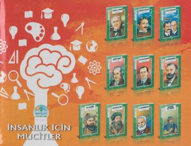 İnsanlık İçin Mucitler 10 Kitap Takım-zoom-
