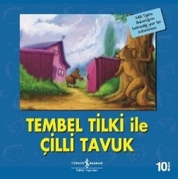 Tembel Tilki ile Çilli Tavuk-İlk Okuma Kitaplarım-zoom-