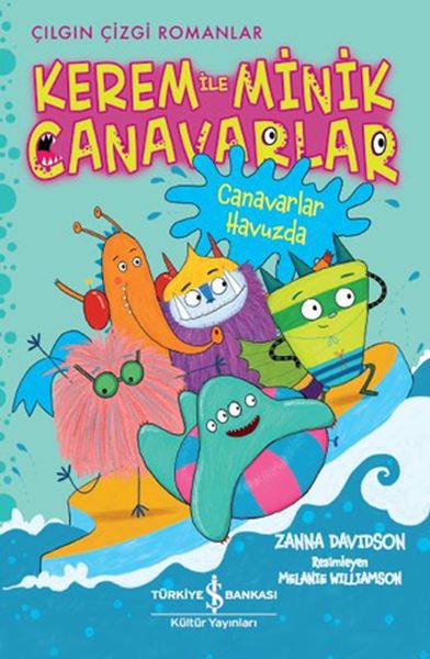 Kerem İle Minik Canavarlar - Canavarlar Havuzda-zoom-