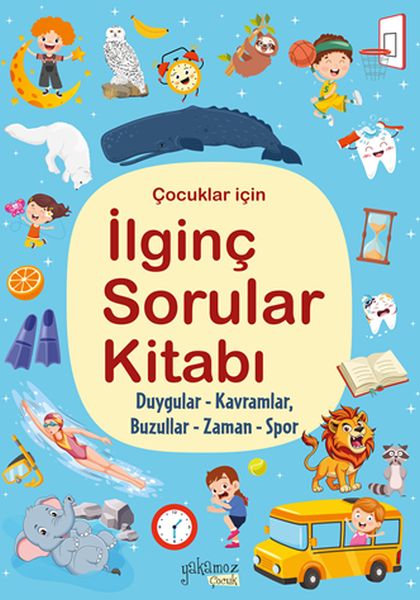 İlginç Sorular Kitabı - Mavi-zoom-