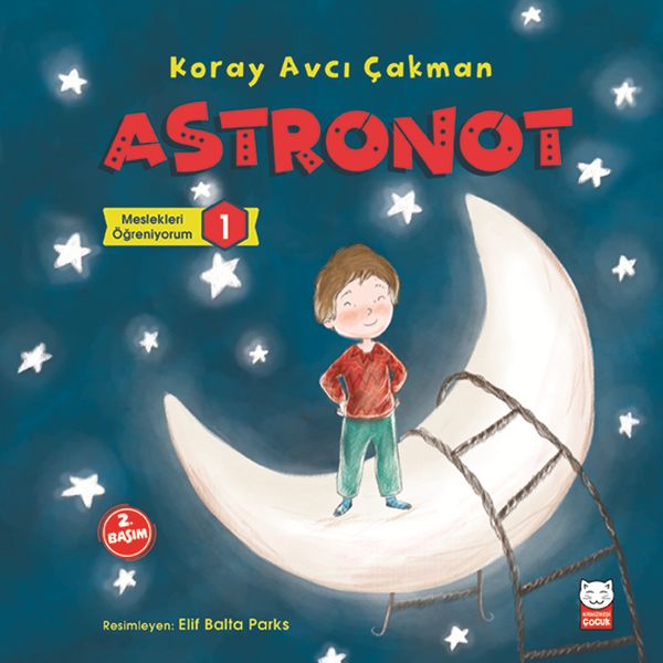 Meslekleri Öğreniyorum 1 - Astronot-zoom-