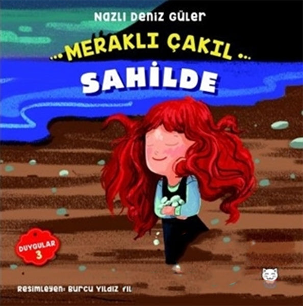 Meraklı Çakıl Sahilde - Duygular Serisi 3-zoom-