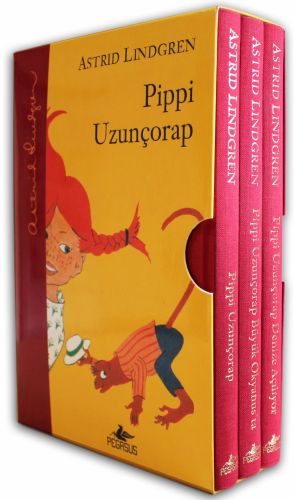 Pippi Uzunçorap Serisi Kutulu Özel Set (3 Kitap - Ciltli)-zoom-