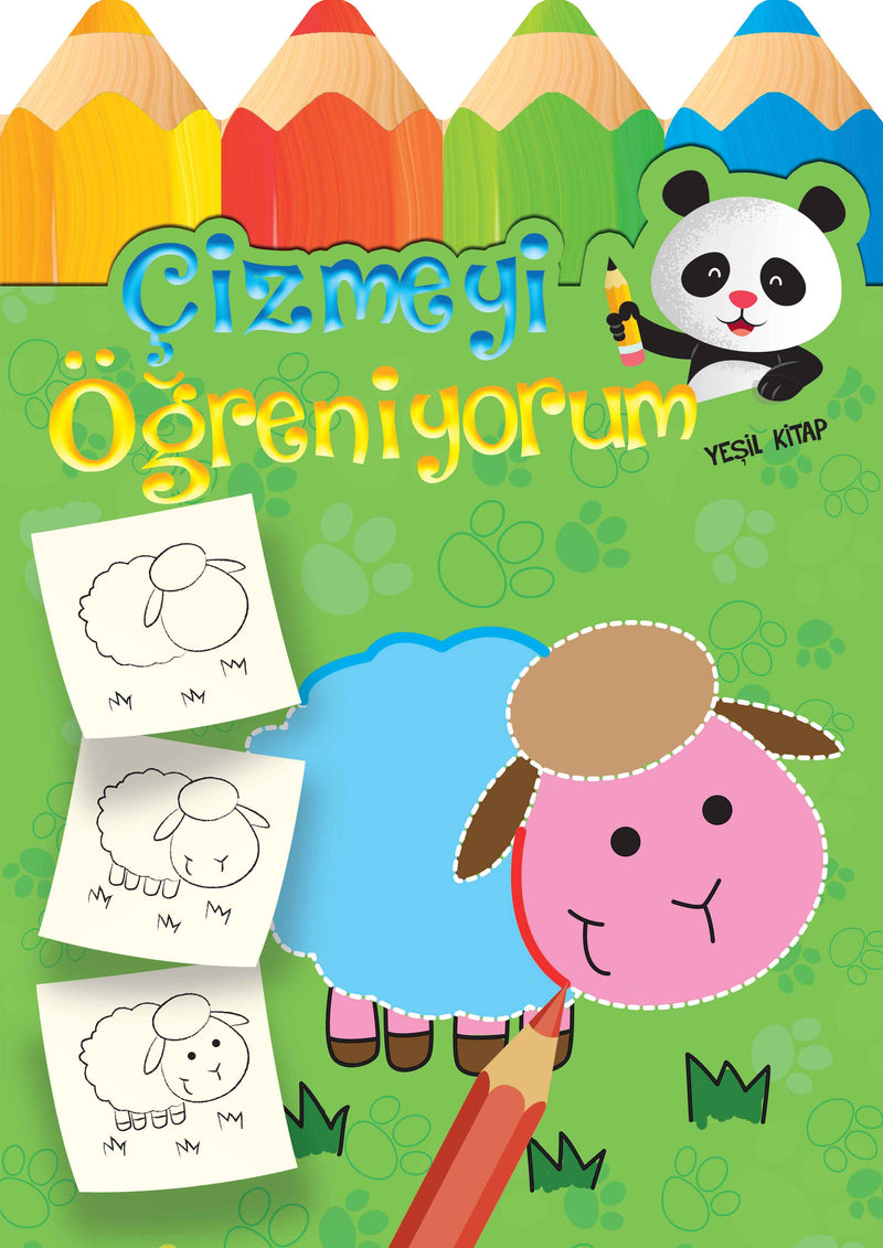Çizmeyi Öğreniyorum Yeşil Kitap-zoom-
