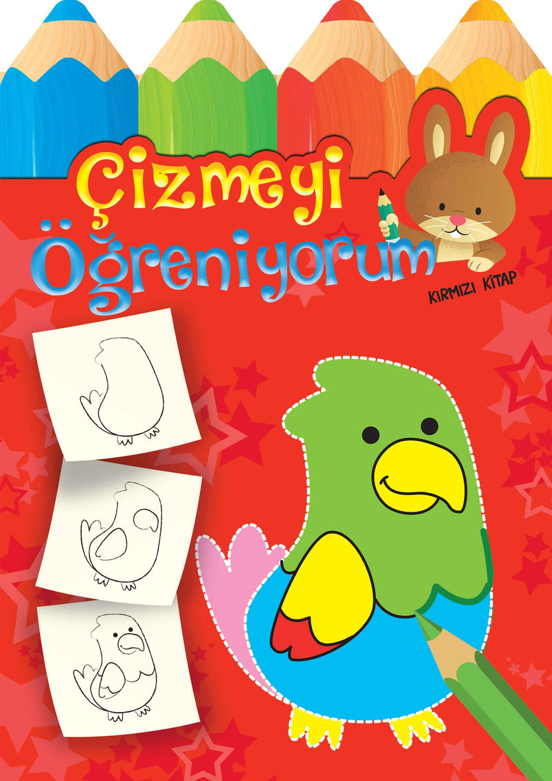 Çizmeyi Öğreniyorum Kırmızı Kitap-zoom-