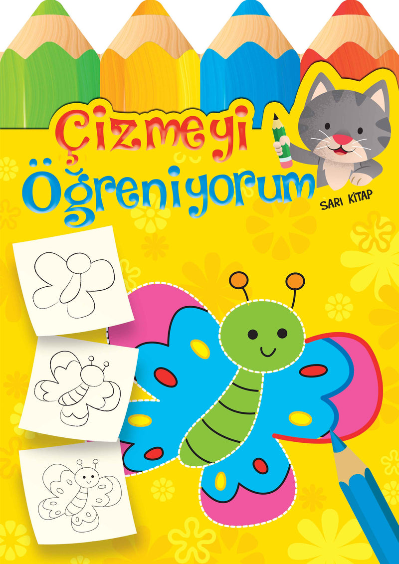 Çizmeyi Öğreniyorum Sarı Kitap-zoom-