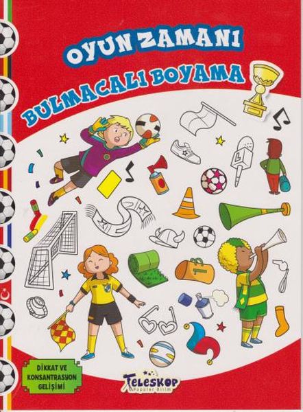 Oyun Zamanı Bulmacalı Boyama-zoom-