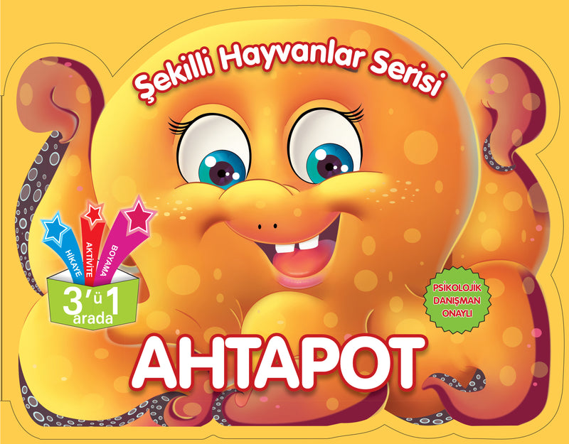 Şekilli Hayvanlar Serisi - Ahtapot-zoom-