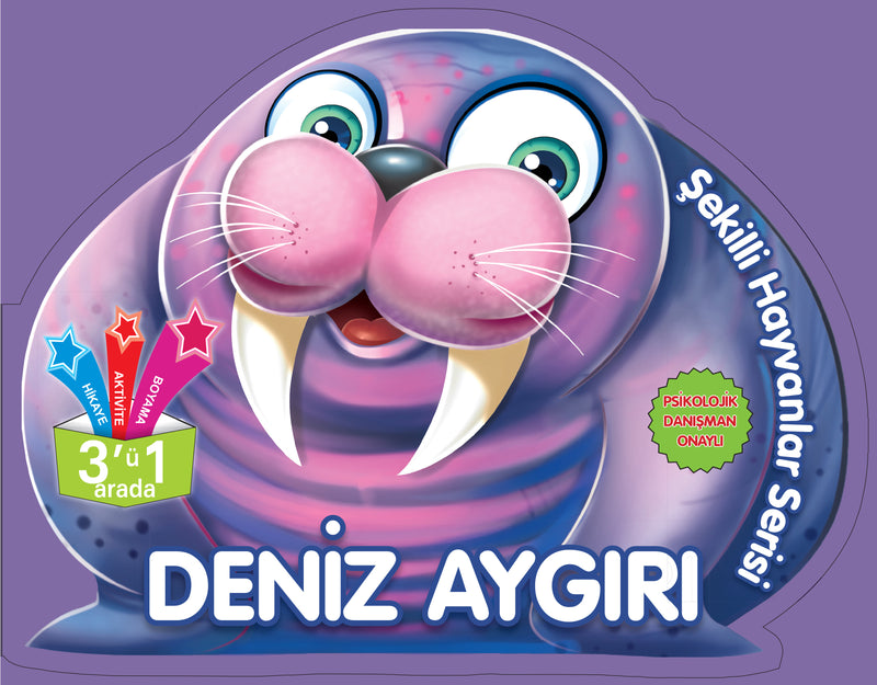 Şekilli Hayvanlar Serisi - Deniz Aygırı-zoom-