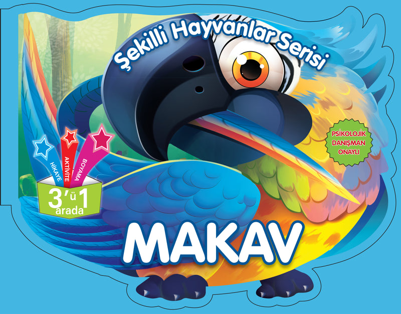Şekilli Hayvanlar Serisi - Makav-zoom-