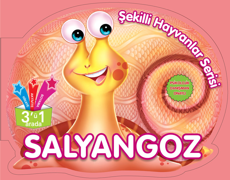 Şekilli Hayvanlar Serisi - Salyangoz-zoom-