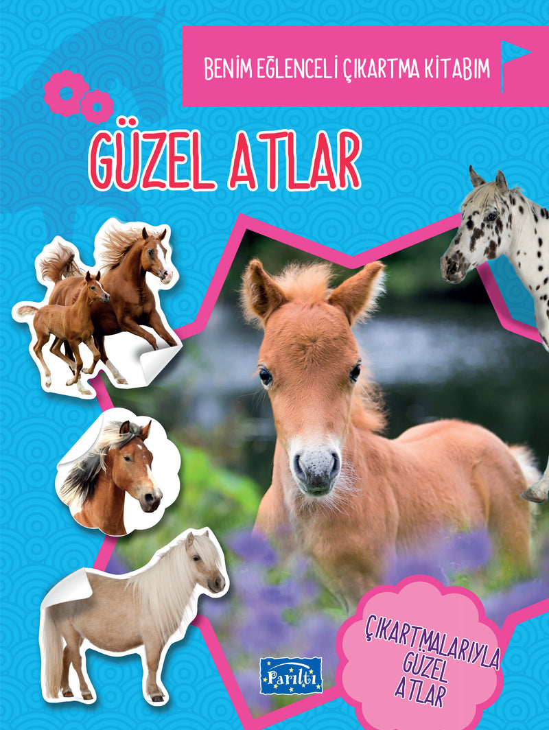 Güzel Atlar - Benim eğlenceli Çıkartma Kitabım-zoom-