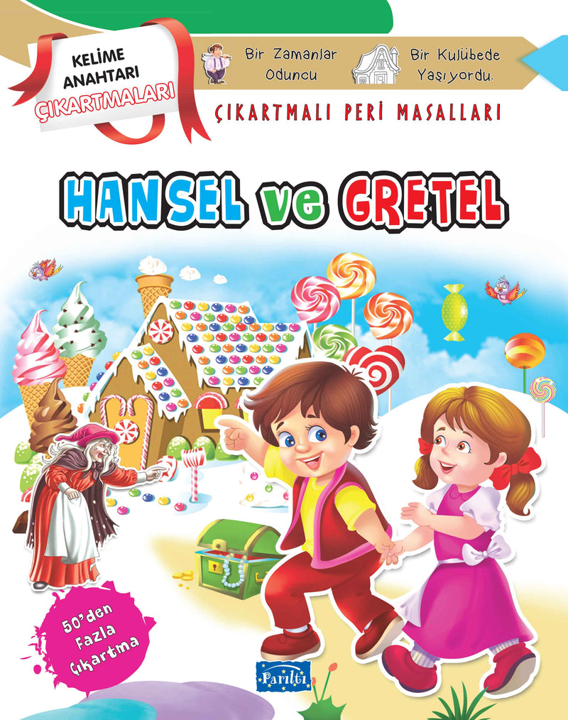 Hansel ve Gretel - Çıkartmalı Peri Masalları-zoom-