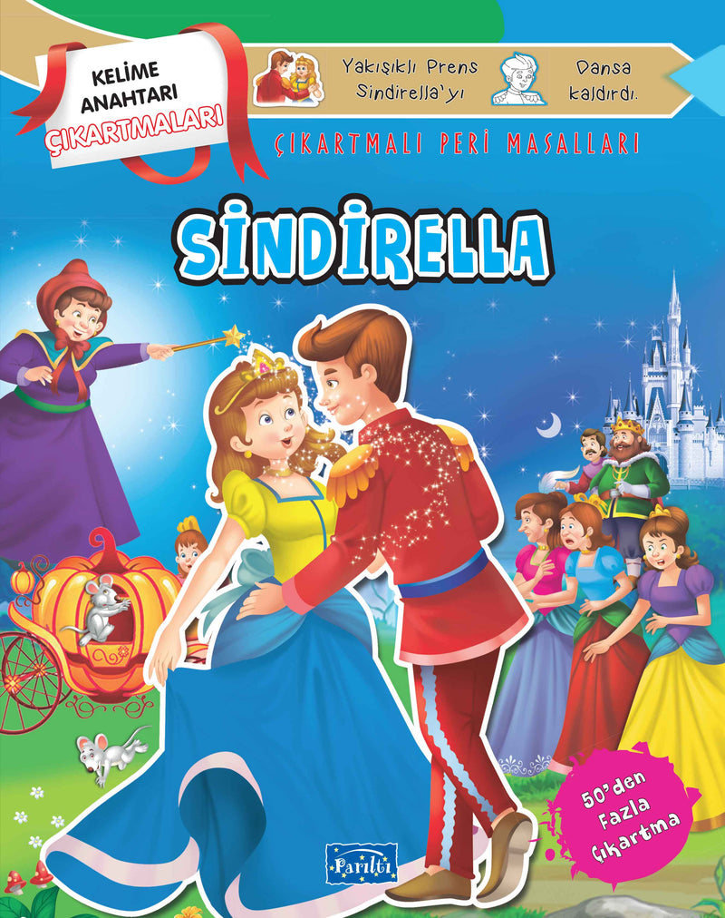 Sindirella - Çıkartmalı Peri Masalları-zoom-