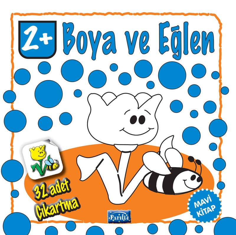 Boya ve Eğlen Mavi Kitap-zoom-