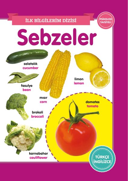 Sebzeler - İlk Bilgilerim Dizisi-zoom-