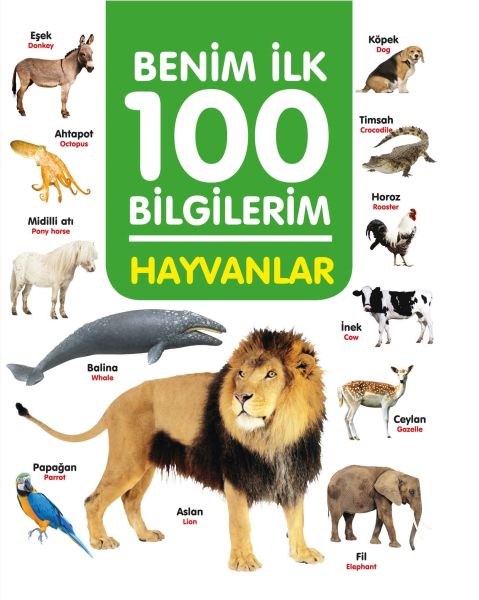 Hayvanlar - Benim İlk 100 Bilgilerim-zoom-