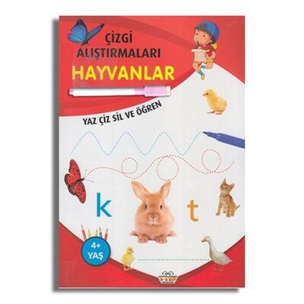 Çizgi Alıştırmaları Hayvanlar-zoom-