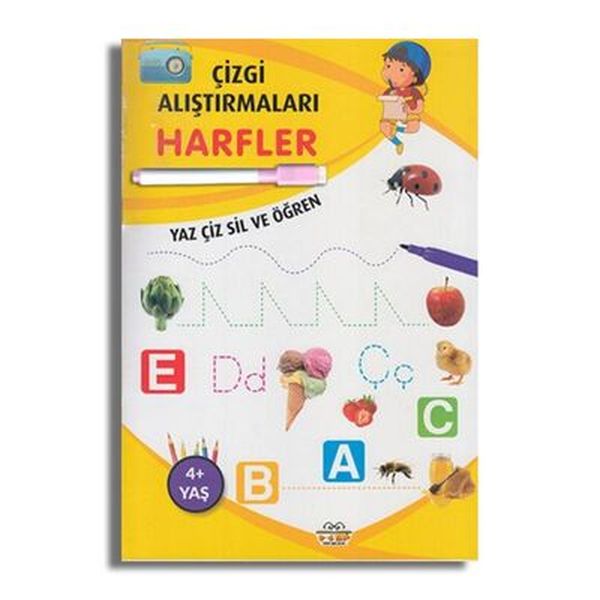 Çizgi Alıştırmaları Harfler-zoom-