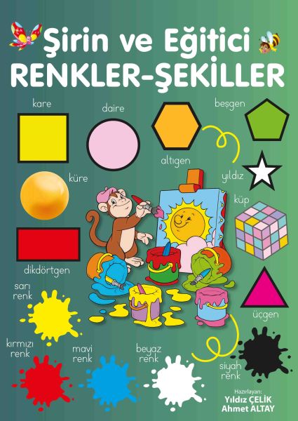 Şirin ve Eğitici Renkler - Şekiller-zoom-