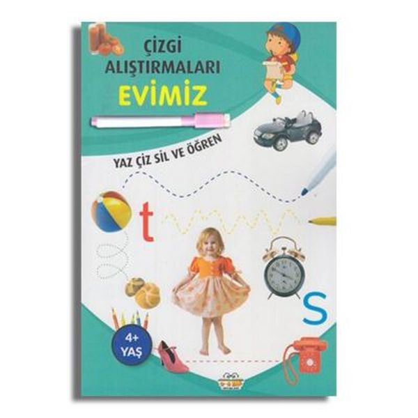 Çizgi Alıştırmaları Evimiz-zoom-