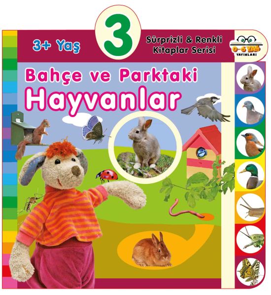 Bahçe ve Parktaki Hayvanlar (3+Yaş)-zoom-
