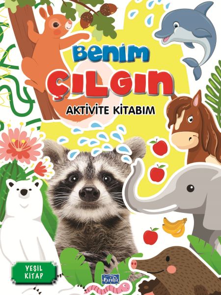 Benim Çılgın Aktivite Kitabım Yeşil Kitap-zoom-