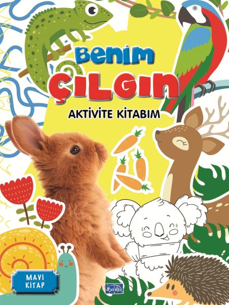 Benim Çılgın Aktivite Kitabım Mavi Kitap-zoom-