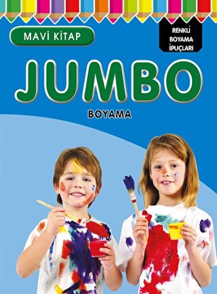 Jumbo Boyama  Mavi Kitap-zoom-