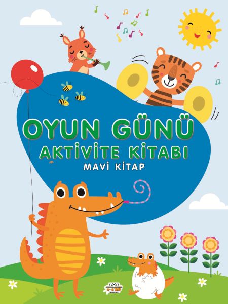 Oyun Günü Aktivite Kitabı Mavi Kitap-zoom-