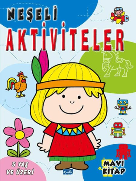 Neşeli Aktiviteler - Mavi Kitap-zoom-