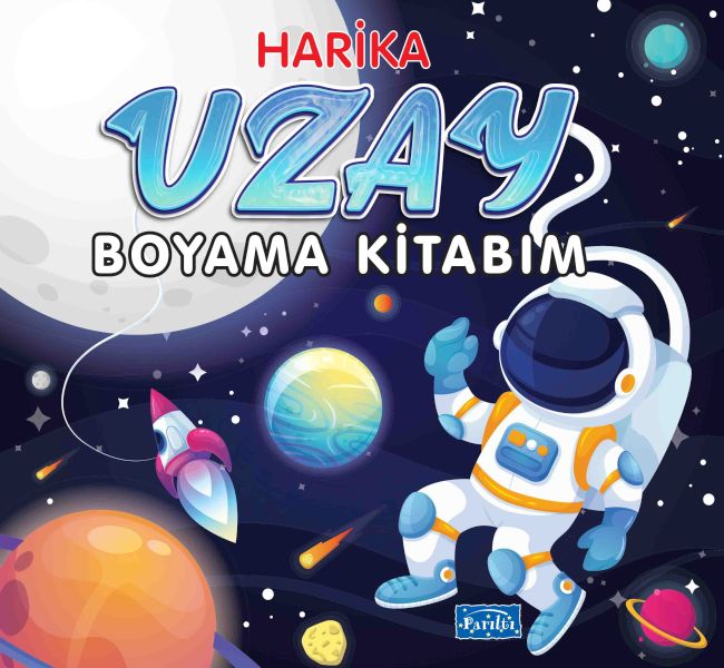 Harika Uzay Boyama Kitabım-zoom-
