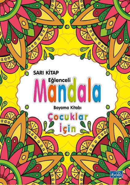 Çocuklar İçin Mandala Sarı-zoom-