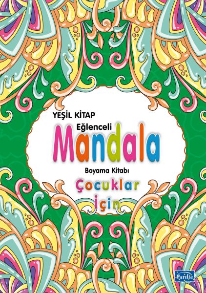 Çocuklar İçin Mandala Yeşil-zoom-