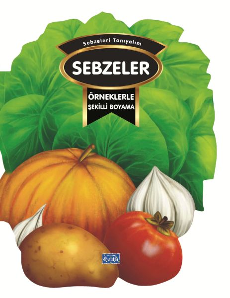 Örneklerle Şekilli Boyama – Sebzeler-zoom-