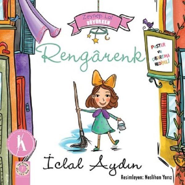 Zeynep Lal Büyürken - Rengarenk (Poster ve Çıkartma Hediyeli)-zoom-