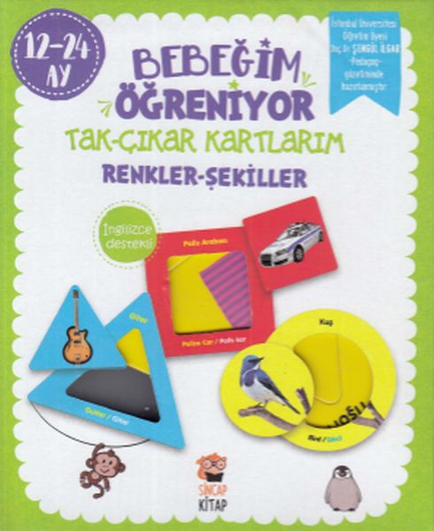 Bebeğim Öğreniyor - Tak Çıkar Kartlarım (12-24 Ay)-zoom-